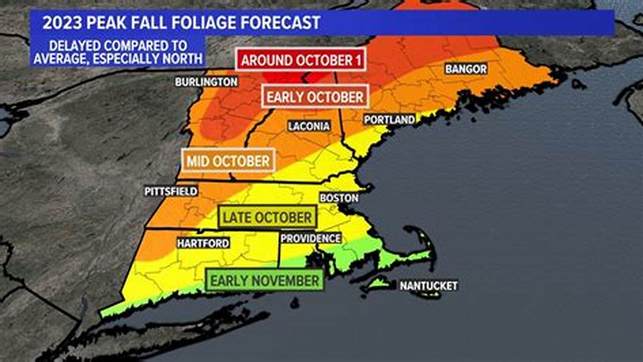 Fall Color Map 2024 New England Color
