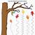 Fall Trace Worksheet For Kids