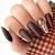 Fall's Finest: Get Inspired by Stunning Brown Nail Art for the Season