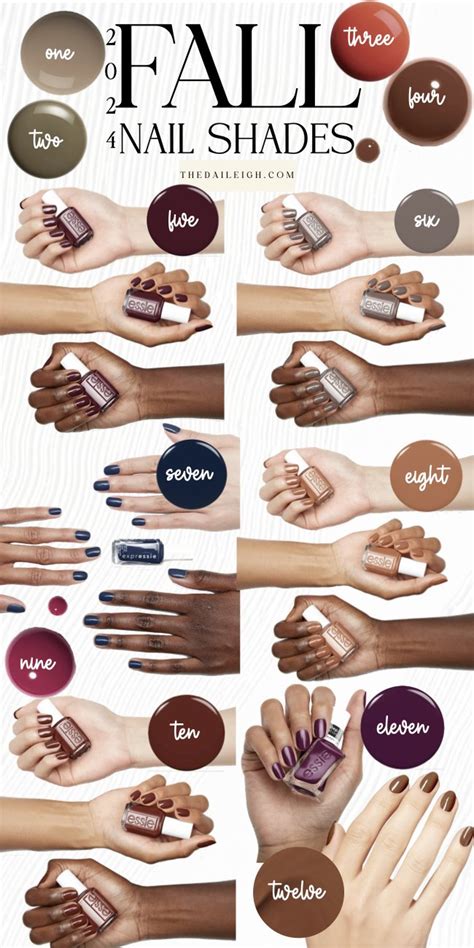 Fall 2024 Sns Nail Colors