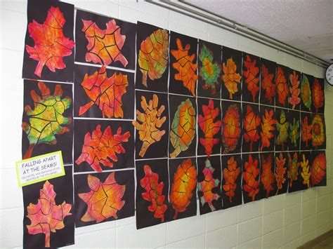 Fall Art With Leaves