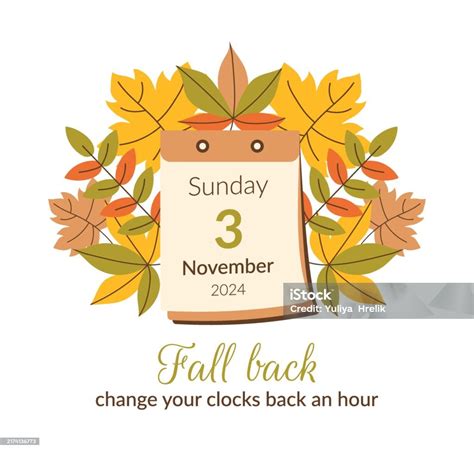 Fall Back Time Change For 2024