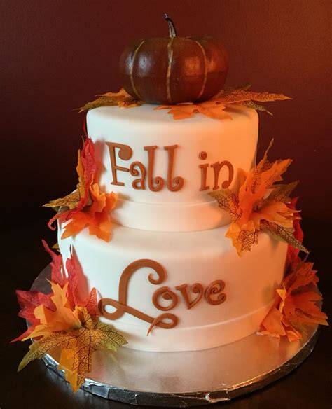 Fall Bridal Shower Cake Ideas