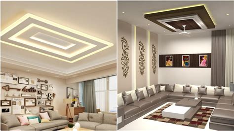 Living Room Modern Contemporary Ceiling Design WOWHOMY
