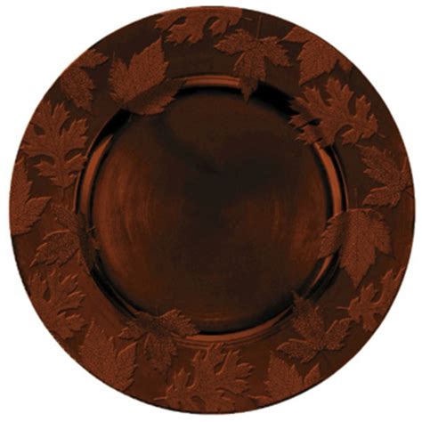 Fall Charger Plates