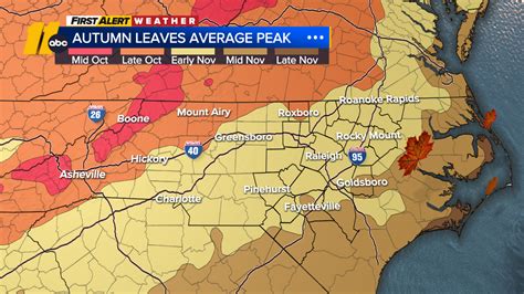 Fall Color Map 2024 Nc