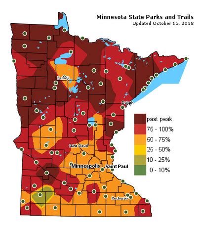 Where to see fall colors this weekend Minnesota Public Radio News