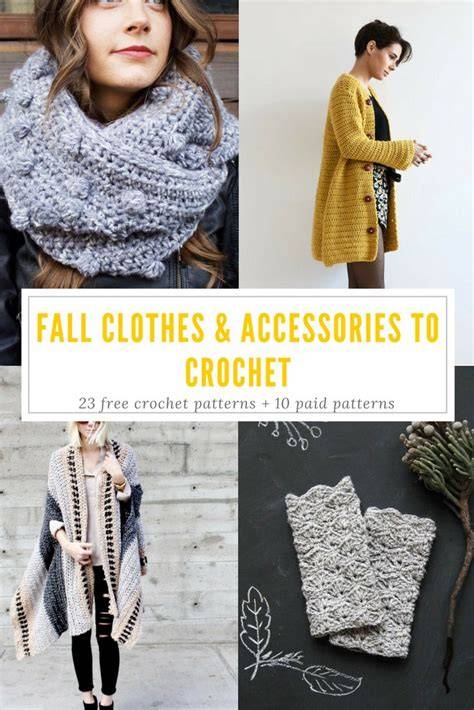 Fall Crochet Clothes