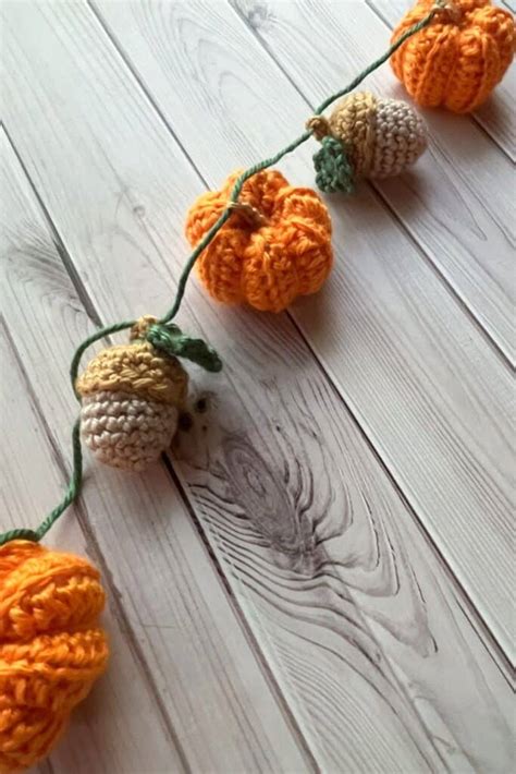 Fall Crochet Garland