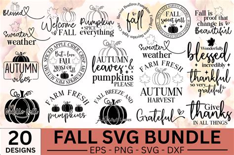 Autumnal Magic Unleashed with Gorgeous Fall Decor SVG Crafts!
