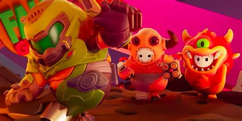 Unleash Your Inner Demon with Fall Guys Doom Skins: A Creepy Cosmetics Collection for Fearless Gamers!