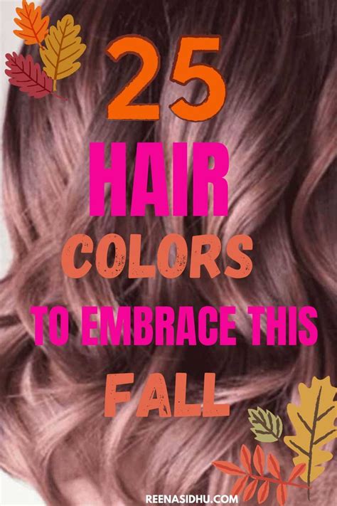 Fall Hair Colors 2023
