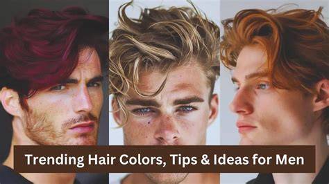 Fall Hair Colors for Men