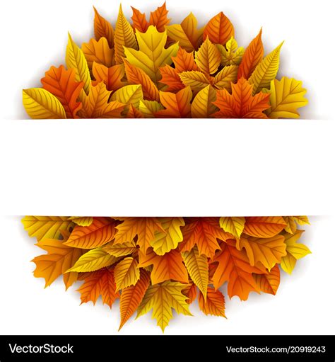 Fall Leaves Banner