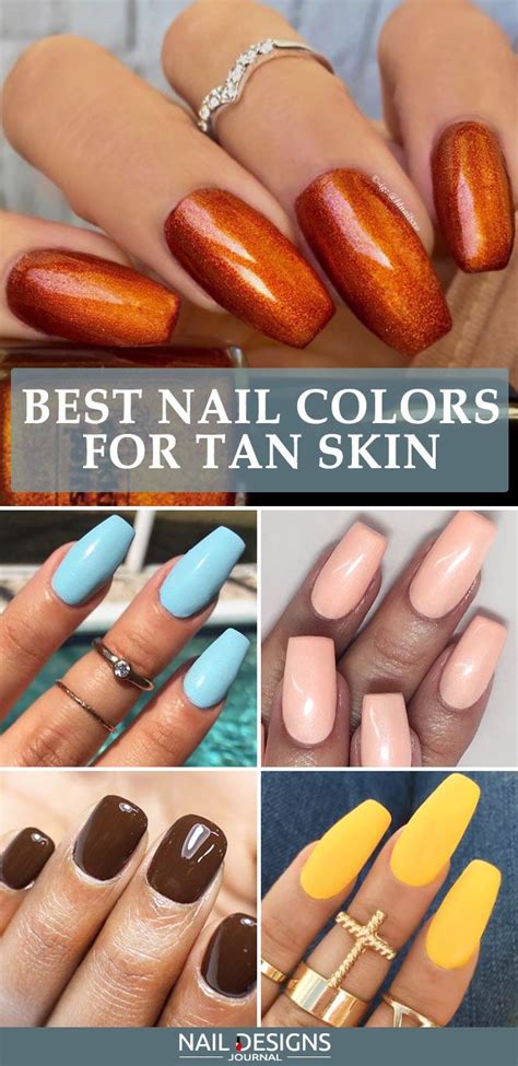 Get Ready to Fall in Love with the Perfect Nail Shades for Your Sun-Kissed Skin – Top Picks for Autumn Nail Colors!