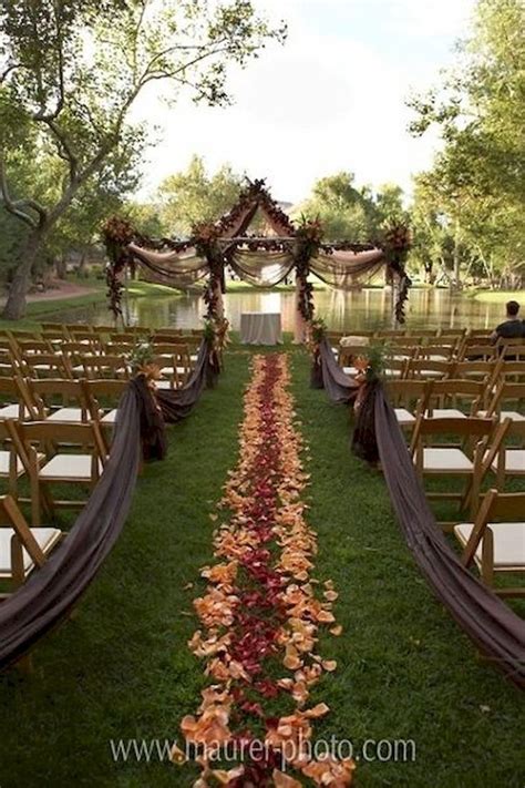 Fall Outdoor Wedding Reception Decorations