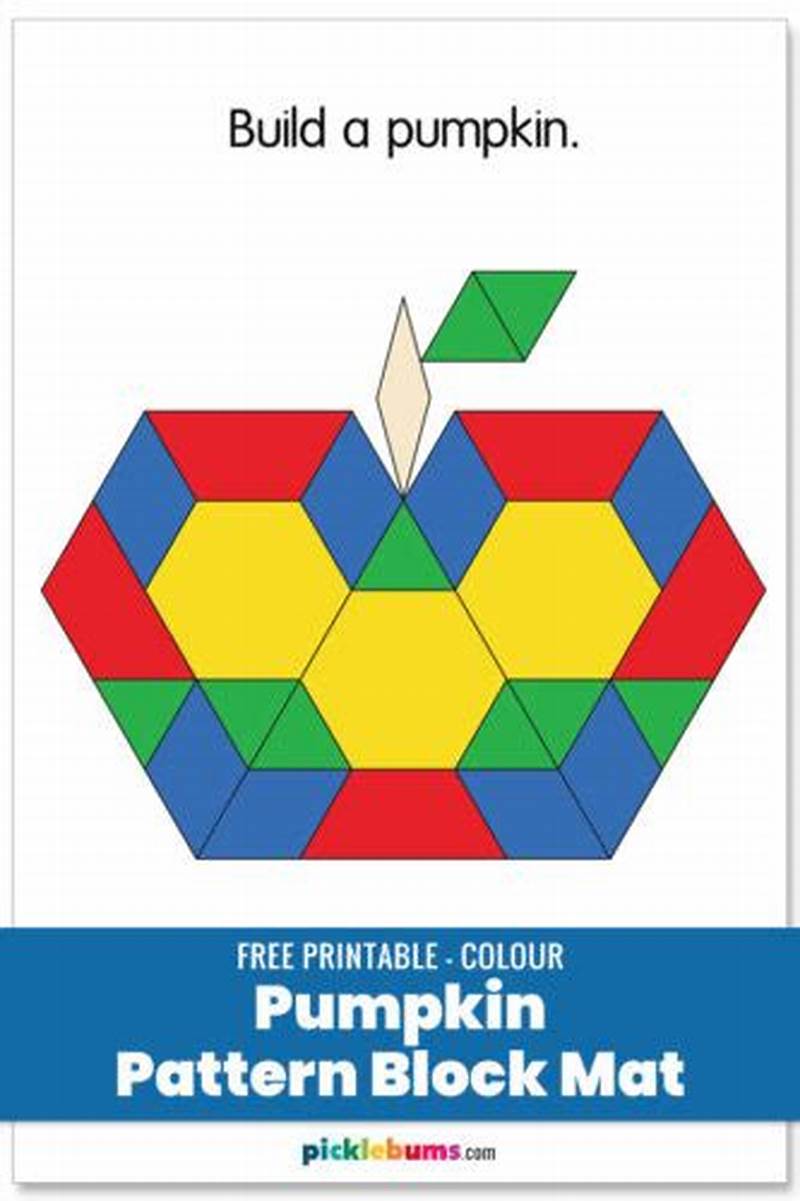 Fall Pattern Block Mats