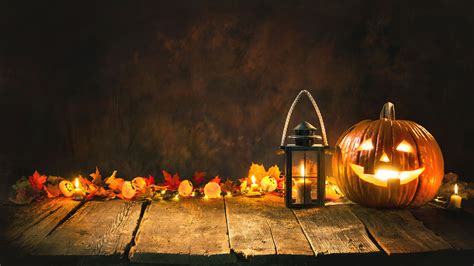 Fall Pumpkin For Halloween Night