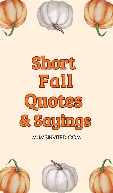 Fall Quotes About Family
