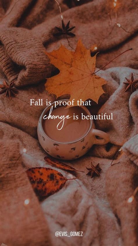 Fall Quotes Aesthetic