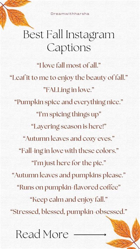 Fall Quotes Insta
