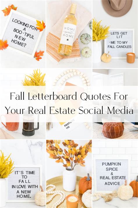 Fall Real Estate Quotes