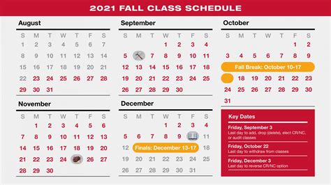 Fall Semester Start Date