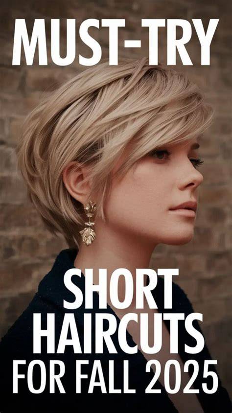 Fall Style Haircuts for Short Hair