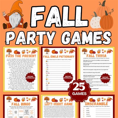 Fall Themed Games