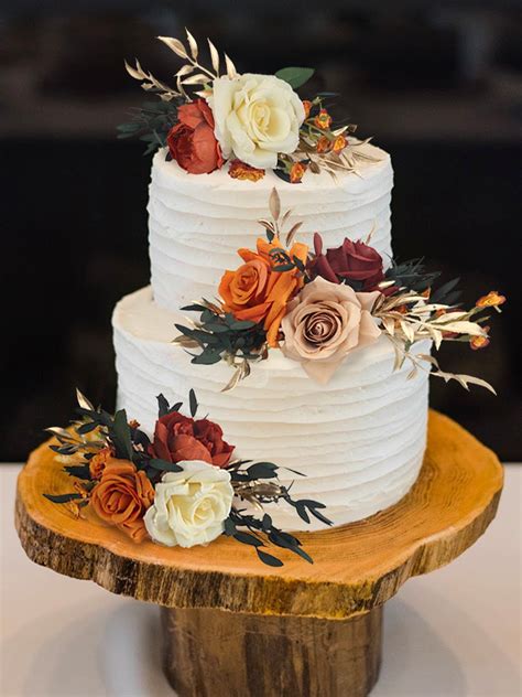 Fall Wedding Cake Toppers