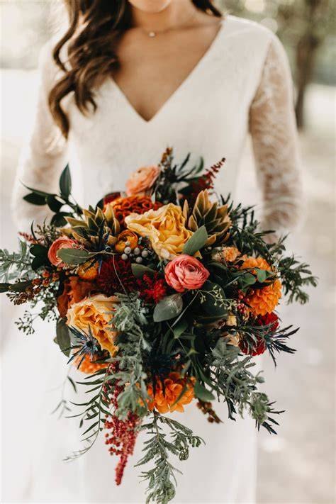 Fall Wedding Flowers In Season