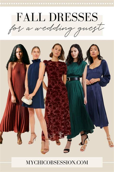 Fall Wedding Guest Colors