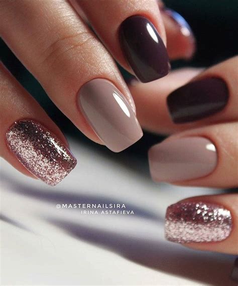 Fall Wedding Nail Color Combinations