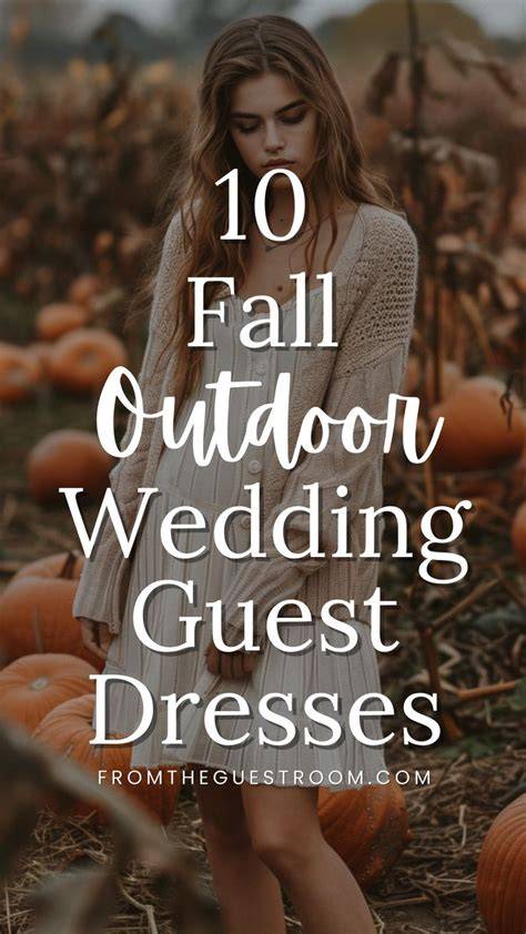 Fall Wedding Outdoor Attire