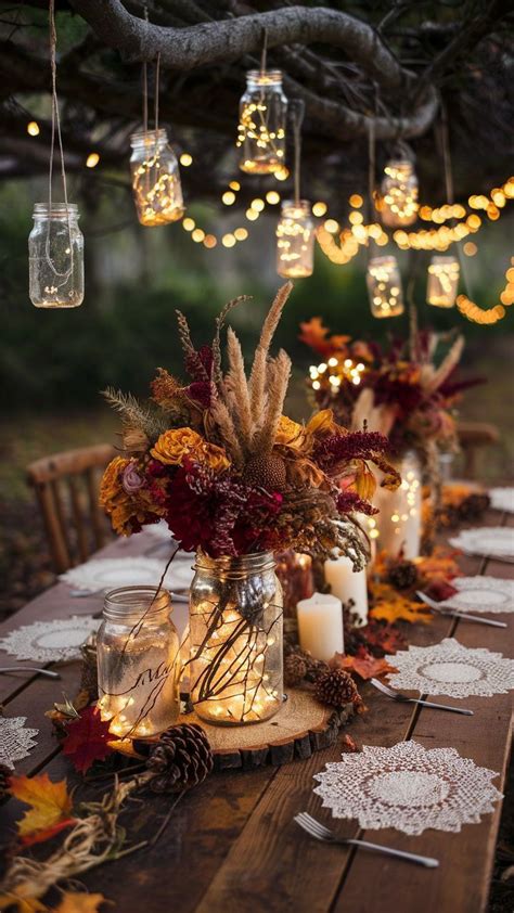 Fall Wedding Outfit Inspiration Table