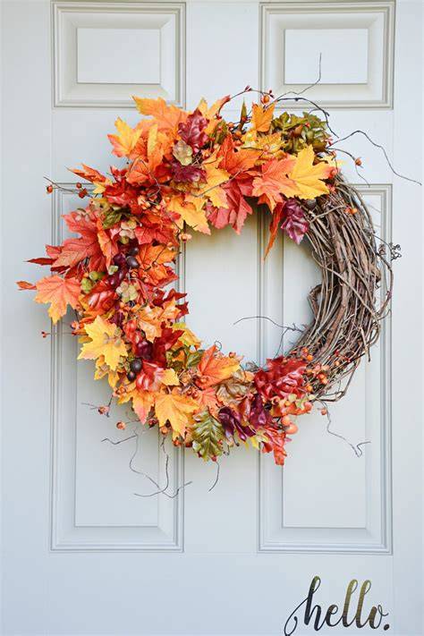 Step-by-Step Guide Fall Wreath Making
