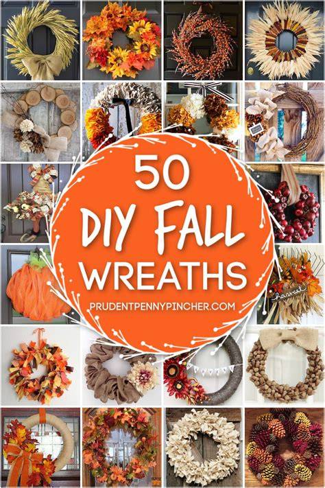 Fall Wreath Small: Easy DIY Ideas