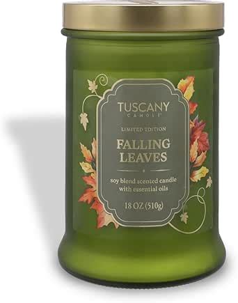 Falling Leaves Candle