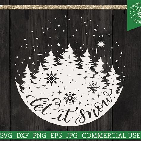 Frosty Flurries: Discover the Enchanting Beauty of Falling Snow SVG for Your Winter Designs