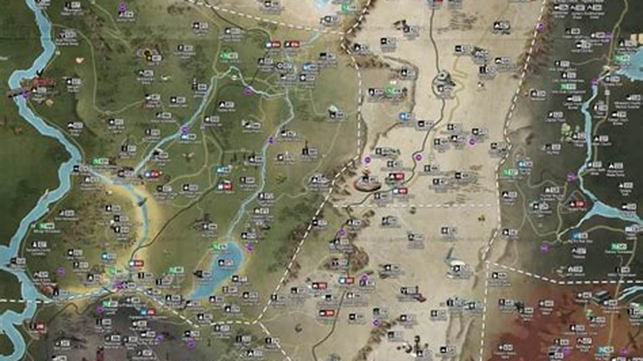 Fallout 76 Resource Map 2025 Mod