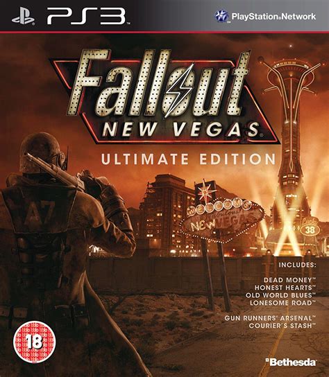 Fallout New Vegas Ultimate Edition (2012) PlayStation 3 box cover