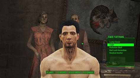 Fallout 4 Face Tattoos