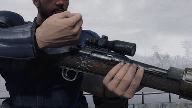 Experience the Ultimate Hunting Adventure with Fallout 4's Amazing Rifle Animation!