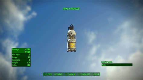 Fallout 4 Nuka Grenade Recipe