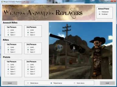 Revamp Your Arsenal with Fallout New Vegas Weapon Animation Replacer - Experience a Fresh Gameplay!