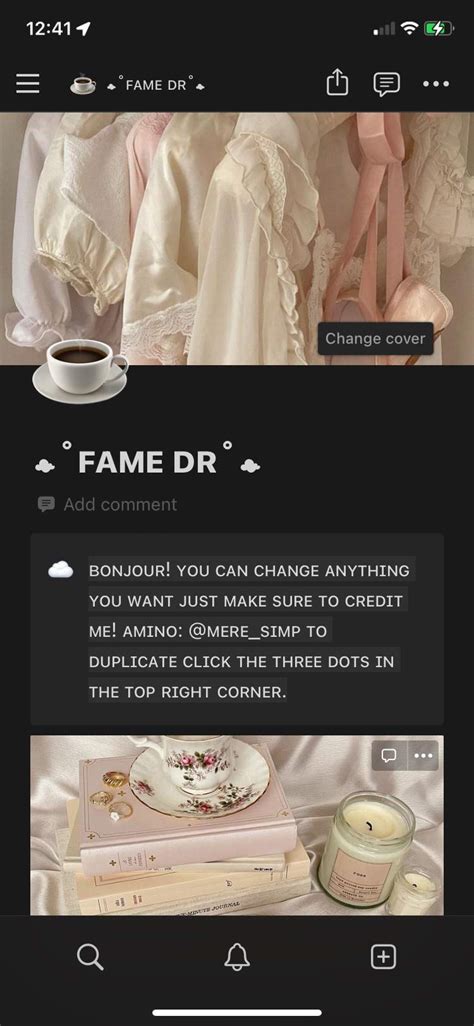 Fame Dr Template Notion