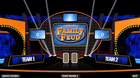 Family Feud Rusnak Creative Free Powerpoint Games Throughout Family