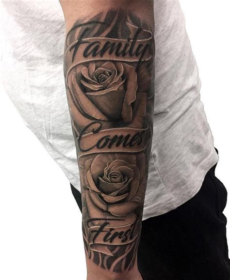 Family Half Sleeve Arm Tattoos For Men Best Tattoo Ideas
