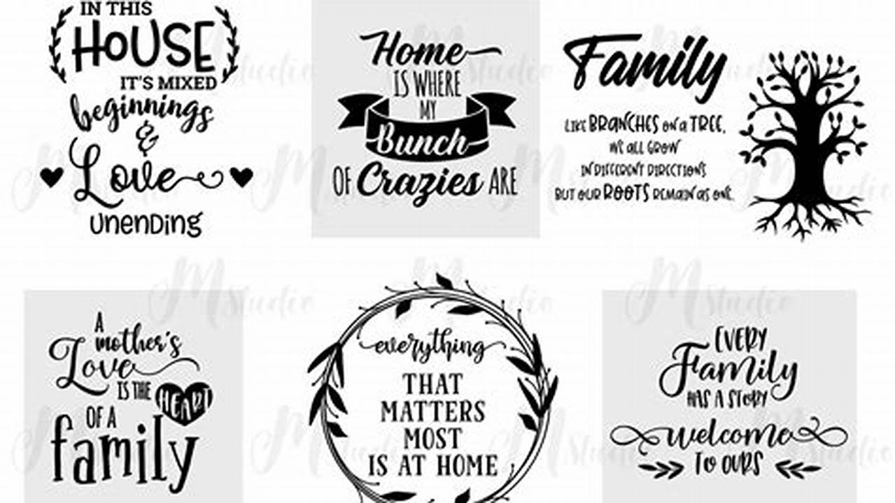 Family And Community, Free SVG Cut Files