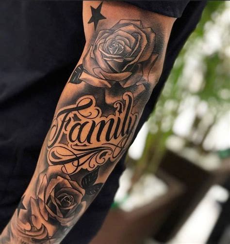 Family Arm Tattoo